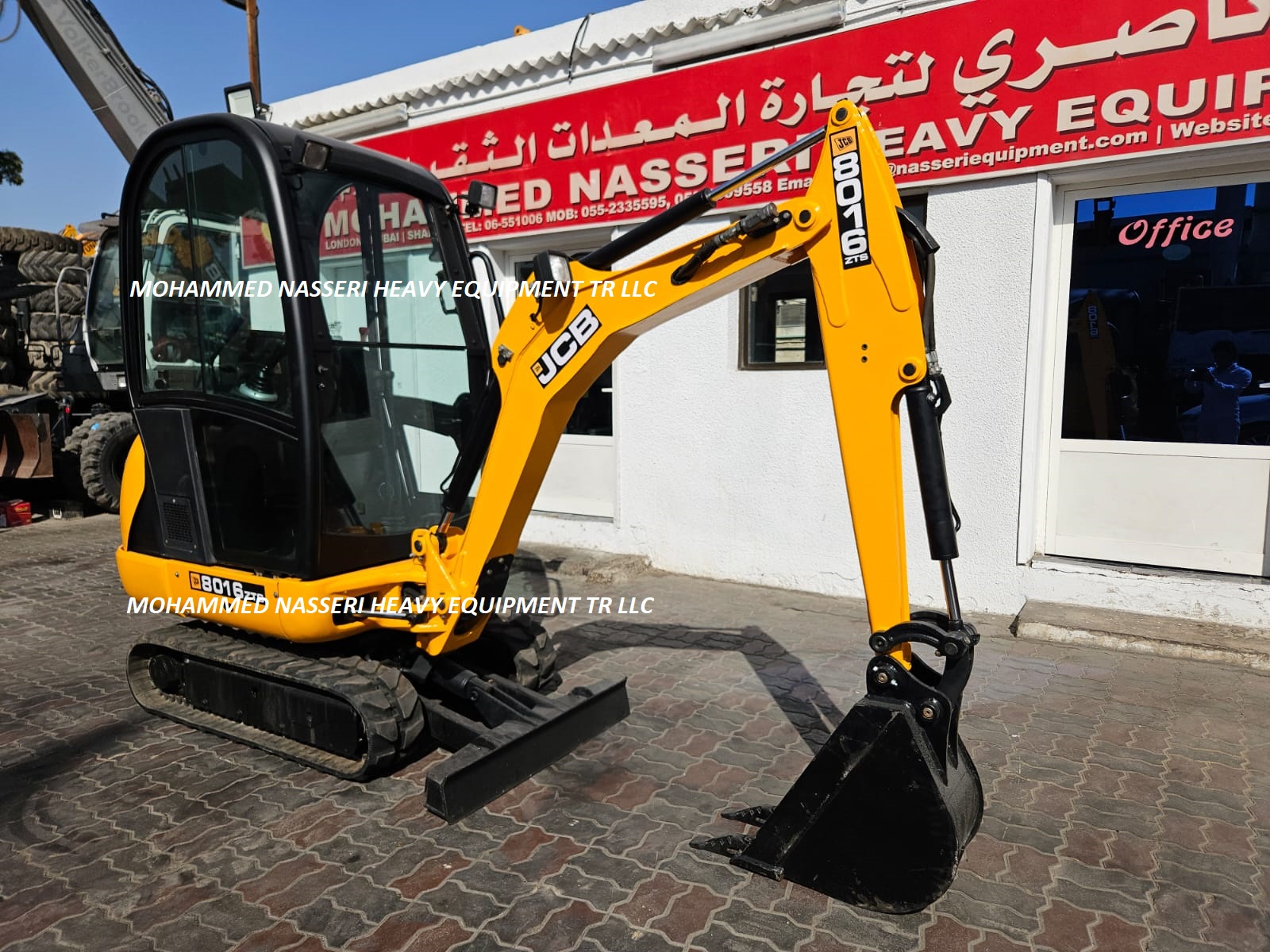 2019 JCB 8016 MINI EXCAVATOR (814)