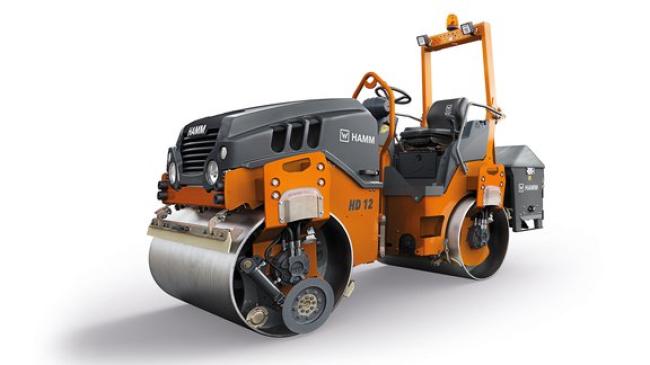 2018 HD12 HAMM ROAD ROLLER (338)