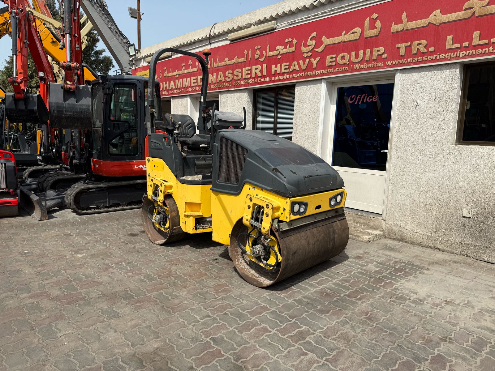 2013 BW120 AD-5 BOMAG ROAD ROLLER (460)