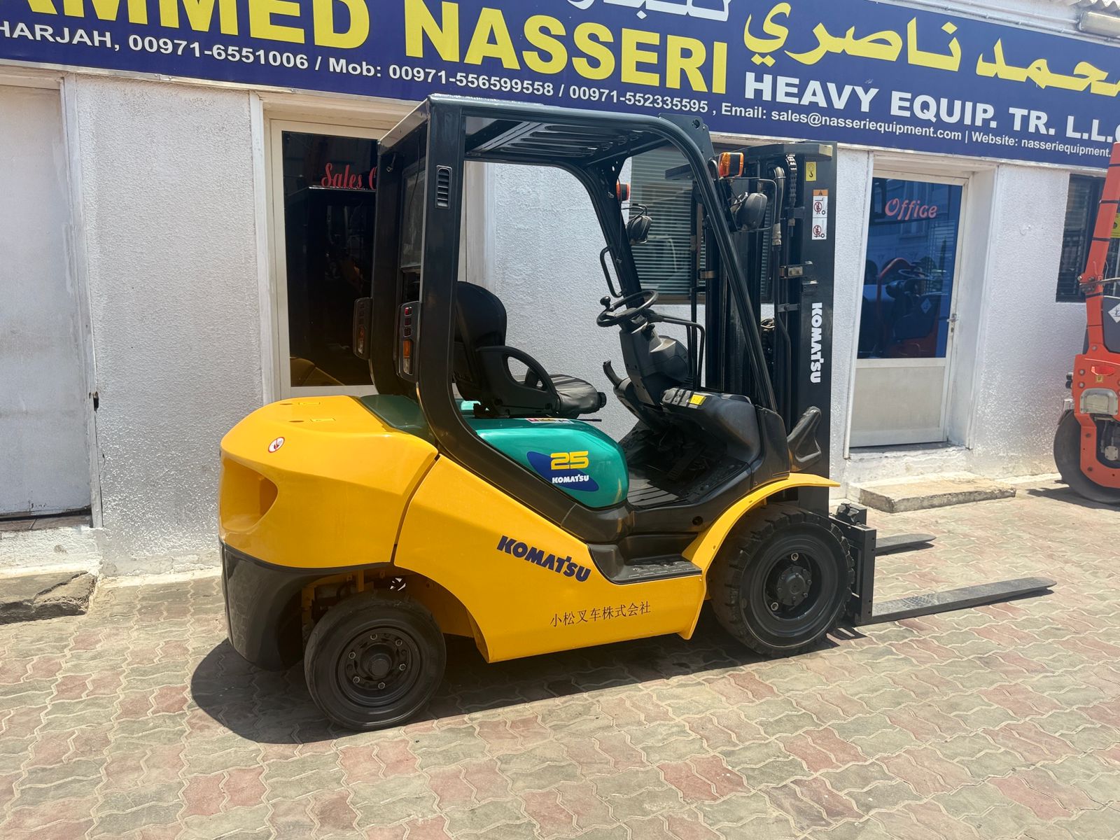 2012 KOMATSU FD25T-16R 2.5 TON FORLIFT (295)