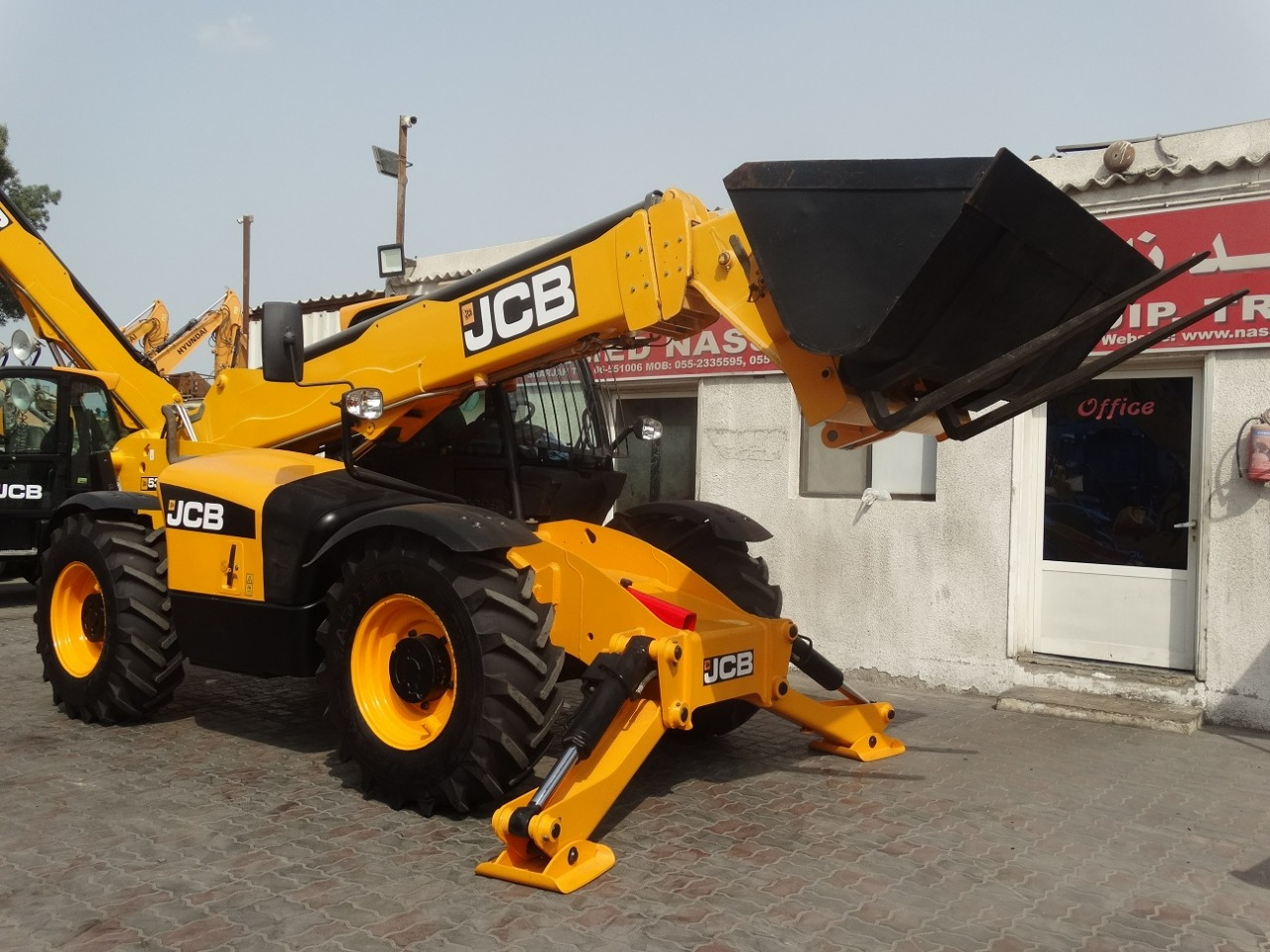 2012 535-125 JCB TELEHANDLER BOOM LOADER (896)