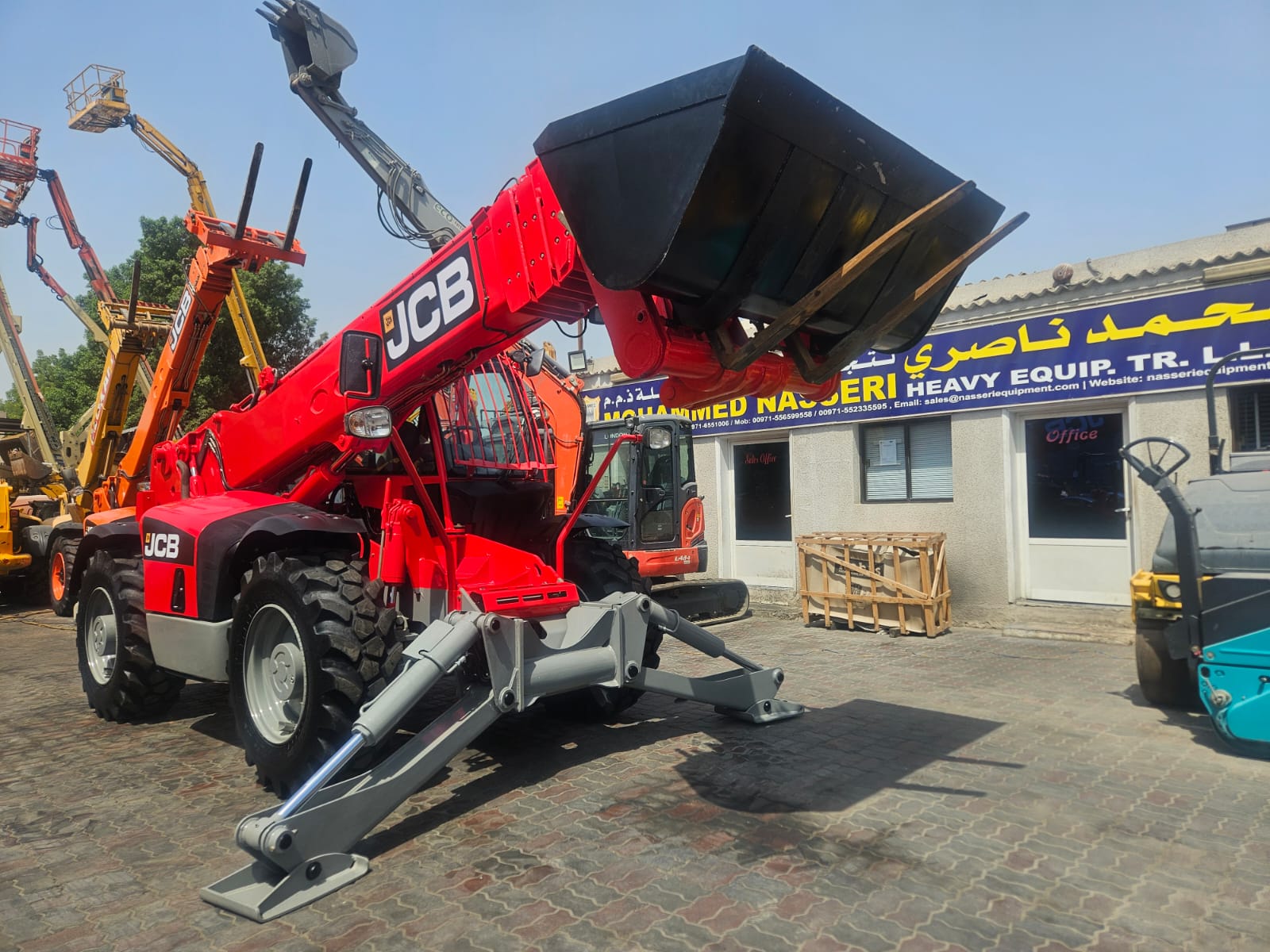 2010 540-170 Telehandler Boom Loader (071)