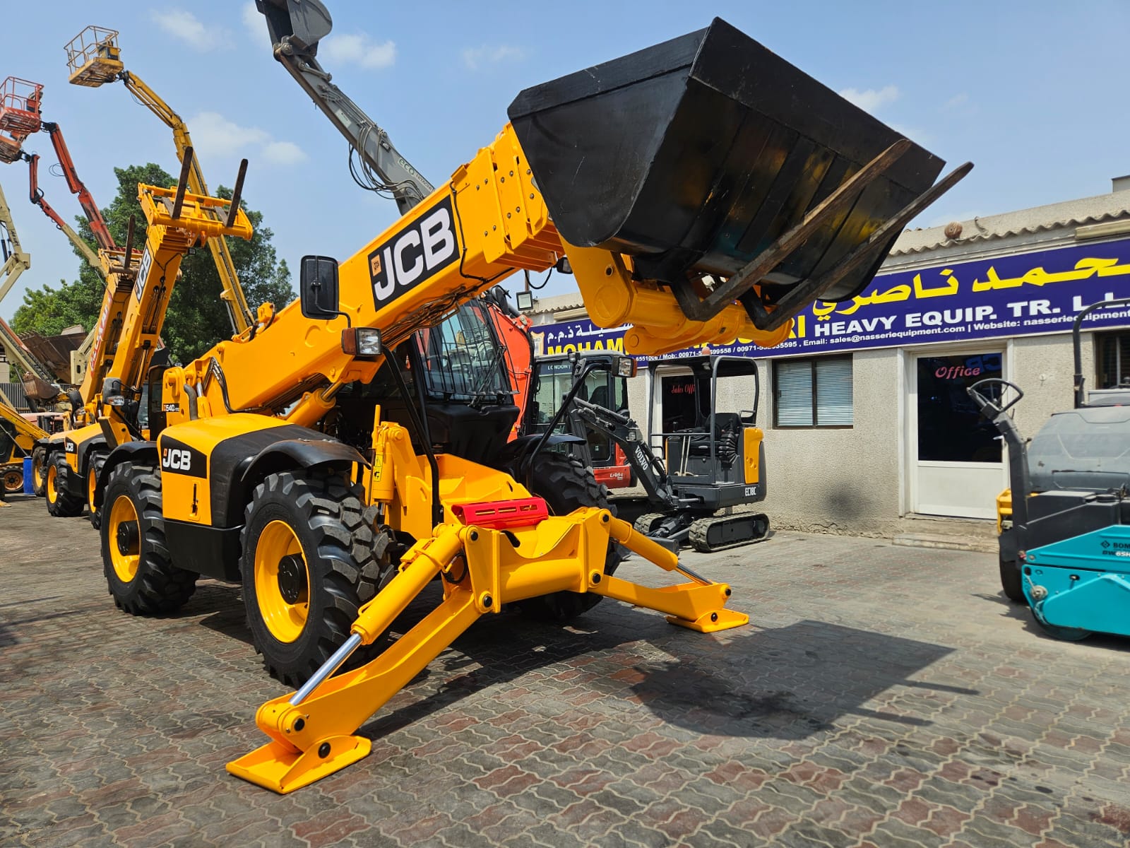 2005 540-170 Telehandler Boom Loader (091) - Naseer Equipments