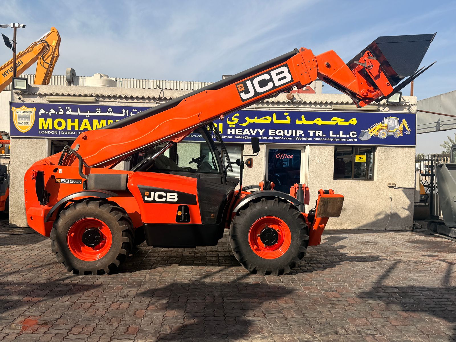 2012 535-140 TELEHANDLER BOOM LOADER (436)