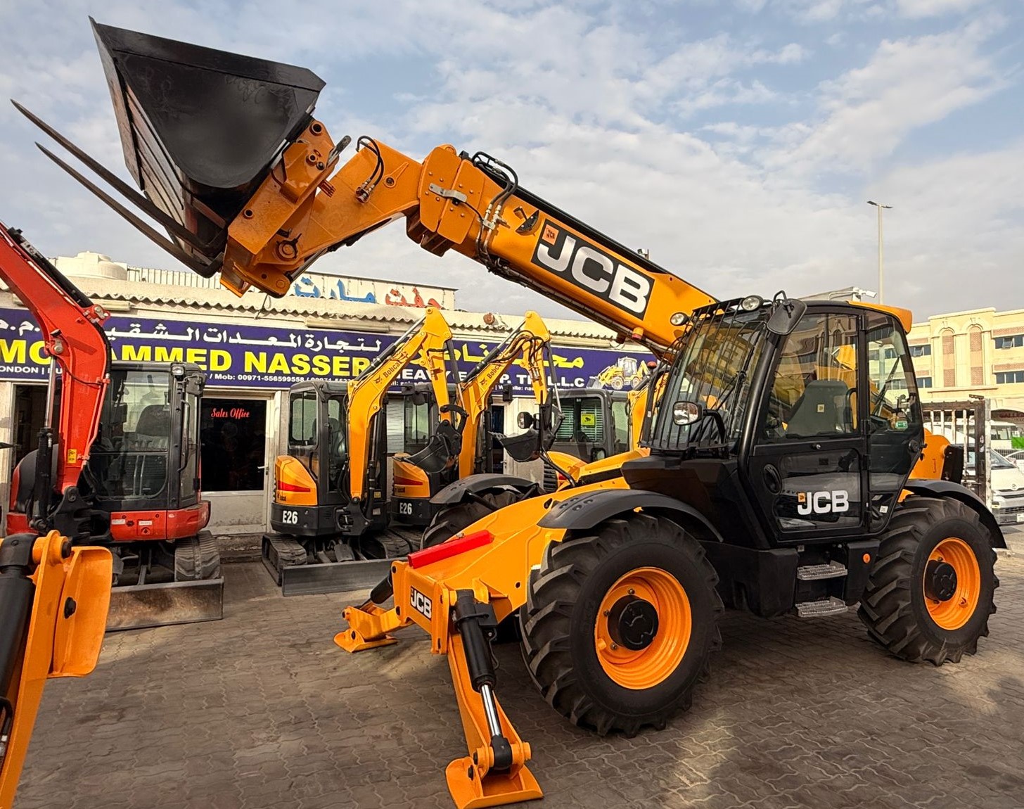 2022 540-140 TELEHANDLER BOOM LOADER (845)