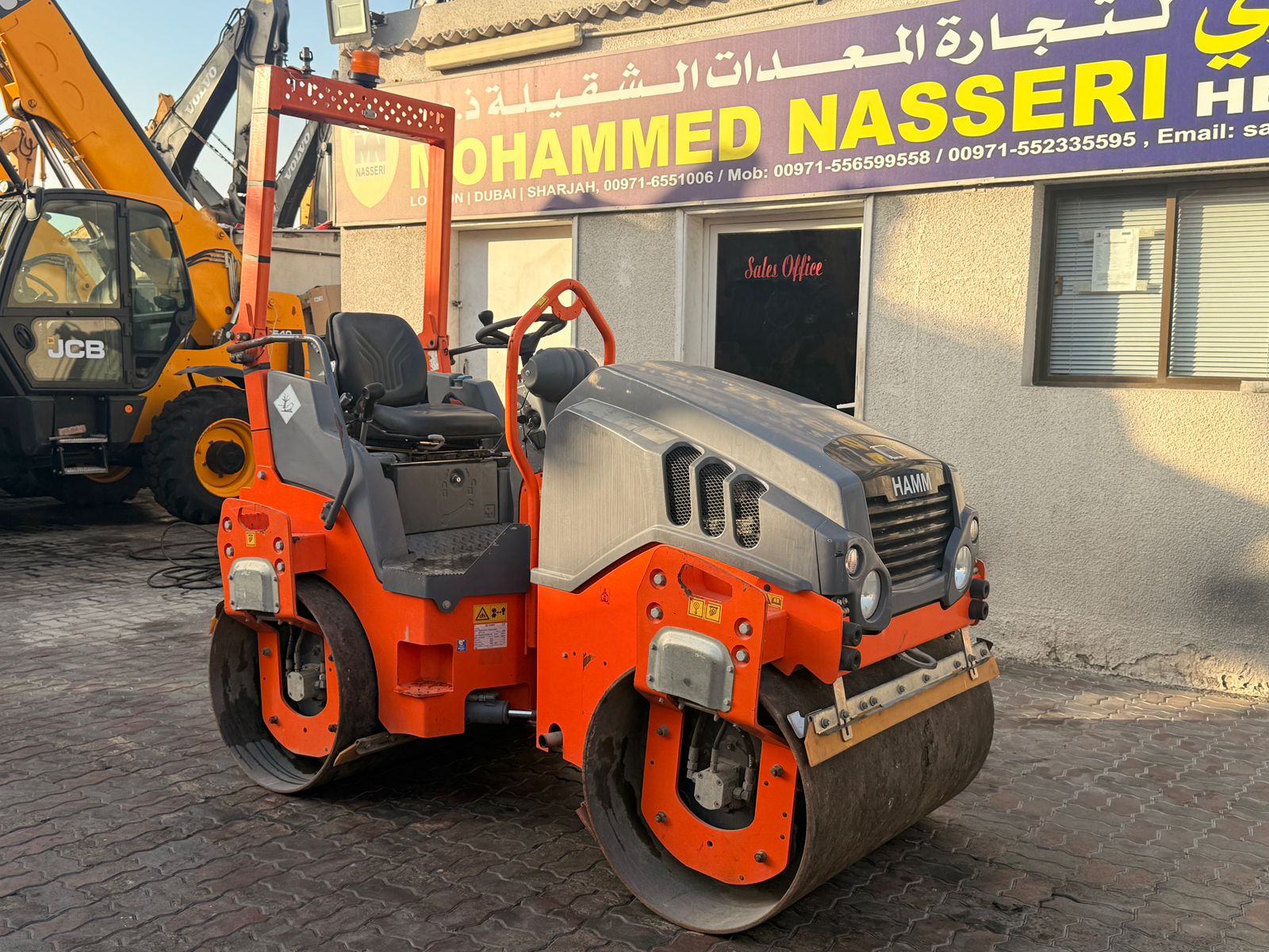 VIBRATION 2018 HD12 HAMM ROAD ROLLER (338)
