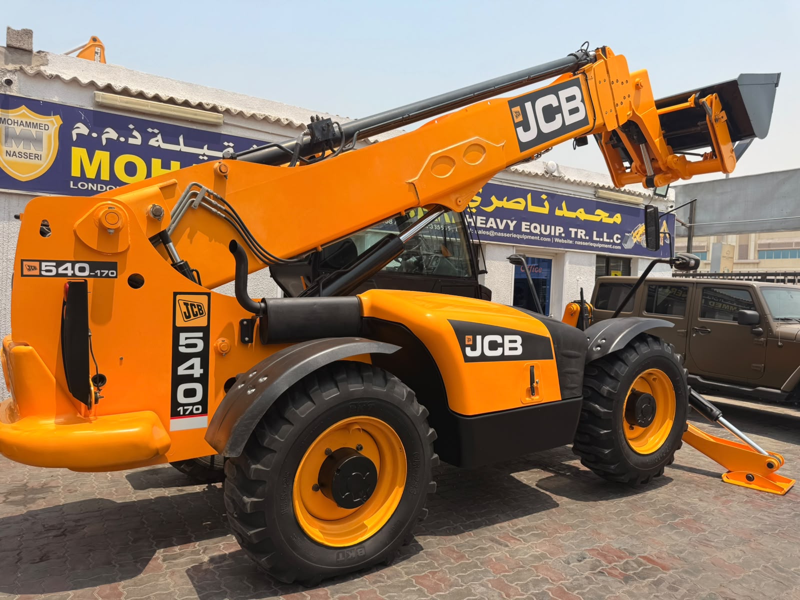 2009 540-170 TELEHANDLER BOOM LOADER (209) (Copy)
